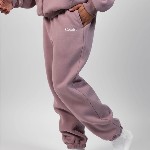 Comfort Orchid Purple Cloud Sweatpants Joggers - Size Large - Picture 7 of 7